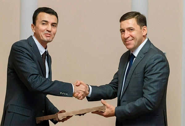 Uzbekistan’s Consul General meets with Sverdlovsk region’s Governor