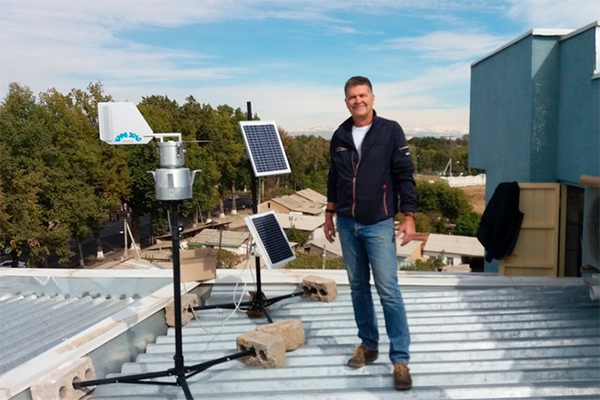 Two pollen traps installed in Tashkent