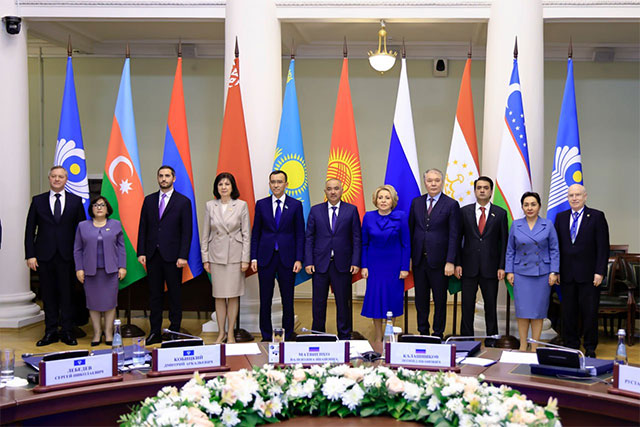 O‘zbekiston parlamenti delegatsiyasi MDH Parlamentlararo Assambleyasi Kengashi majlisida ishtirok etmoqda
