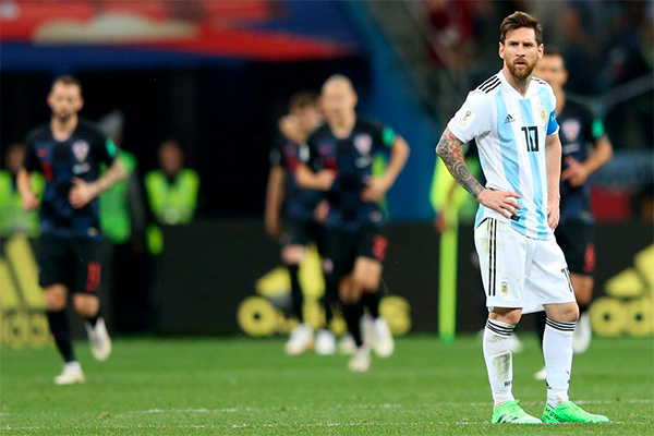 Croatia shocks shambolic Argentina