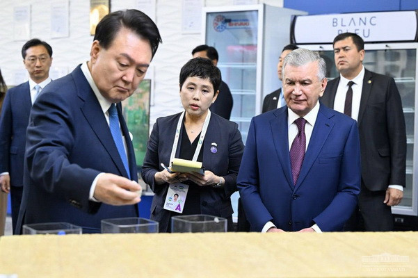 Президентлар пойтахтимиздаги Технопарк фаолияти билан танишдилар
