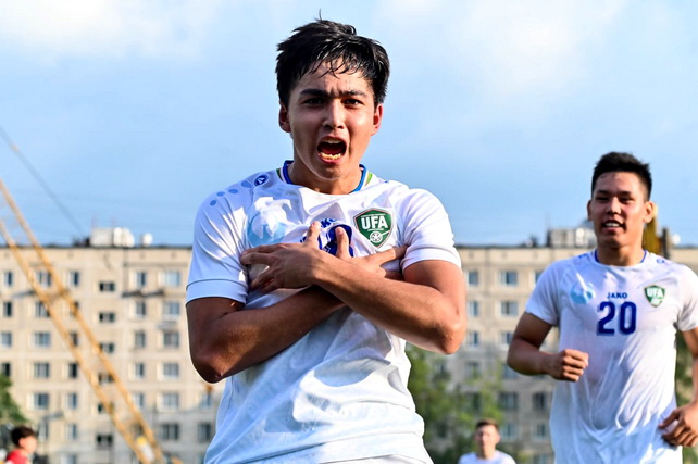 Ўзбекистон U-17 жамоаси ЦСКА устидан ғалаба қозонди