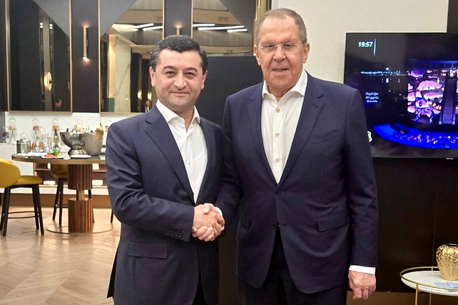 Бахтиёр Саидов и Сергей Лавров обсудили укрепление стратегического партнёрства