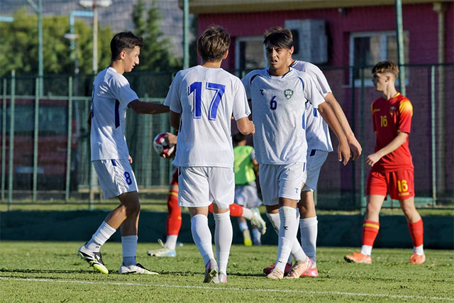 Ўзбекистон U-16 ўсмирлар терма жамоаси Черногорияни йирик ҳисобда мағлуб этди