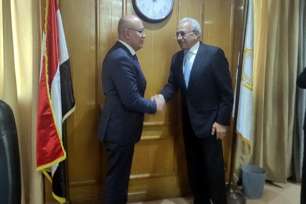 Furkat Sidikov holds a presentation of the economic, investment and tourism potential of our country at the Association of Industrialists of Egypt