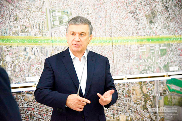 Shavkat Mirziyoyev became familiar with projects on “Samarkand city” construction