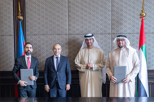 Masdar and SOCAR to develop renewable energy projects with 4 GW capacity