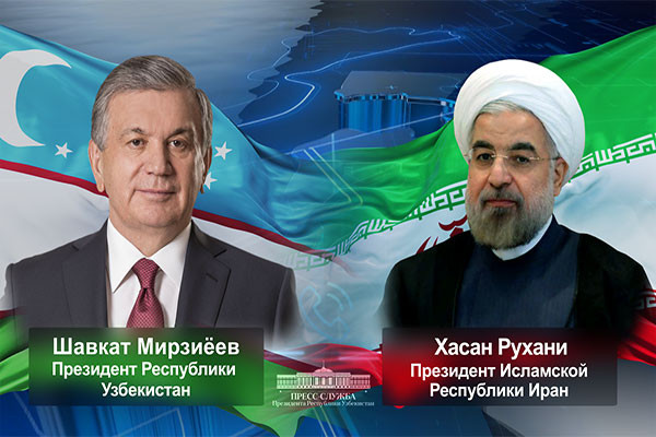 Presidents of Uzbekistan and Iran discuss development of bilateral ties
