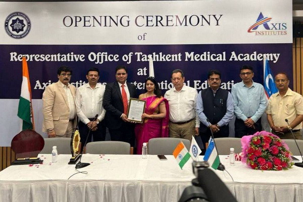 A representative office of the Tashkent Medical Academy opened in Delhi