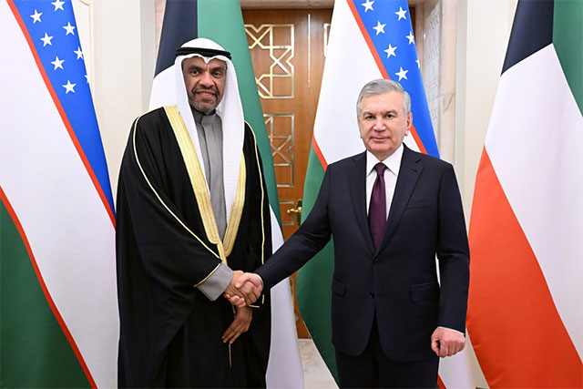 O‘zbekiston Prezidenti Kuvayt tashqi ishlar vazirini qabul qildi