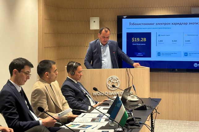Jahon banki Toshkentda davlat xaridlari tizimini isloh qilish bo'yicha seminar o'tkazdi