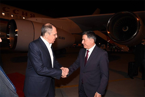 Russian Foreign Minister arrives in Uzbekistan