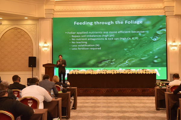 A conference on innovative technologies of agriculture and crop production takes place