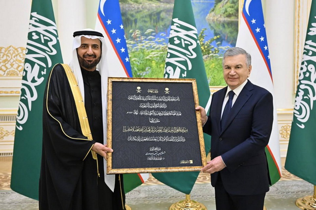 O‘zbekiston Prezidenti Saudiya Arabistoni delegatsiyasini qabul qildi