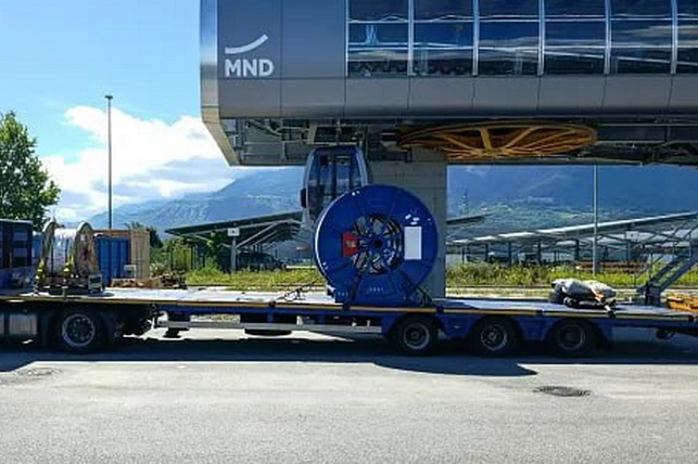 GEODIS Supporting MND in Transporting Equipment for the Chimgan Resort