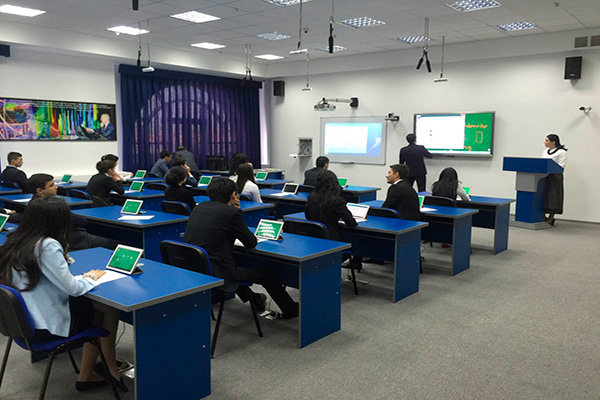 ZTE opens smart classroom at TSEU