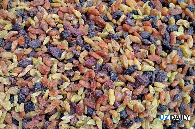 Uzbekistan Exported Over 40,000 Tons of Dried Grapes in Five Months