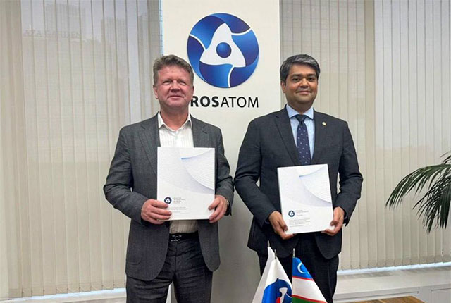 O‘zbekiston va “Rosatom” tibbiyot hamda oziq-ovqat sohasi uchun radiatsion sterilizatsiya markazini yaratadi