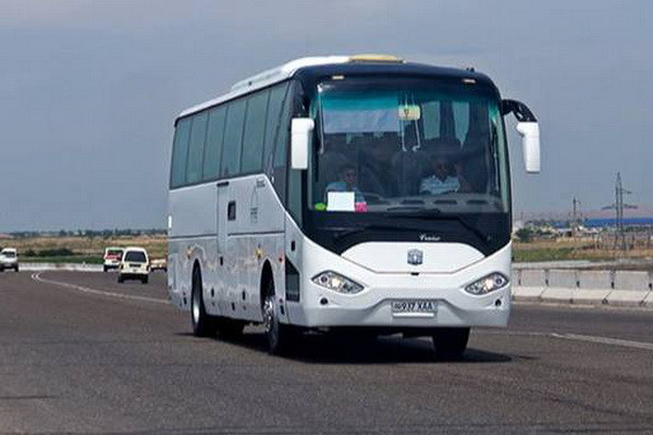 A bus service from Tashkent to Charvak has been launched
