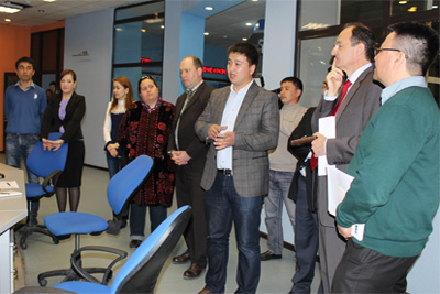 OSCE delegation familiarizes with new media projects in NAESMI