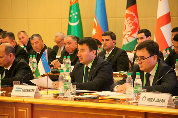 A delegation of Uzbekistan participates in the 17th CAREC Ministerial Conference