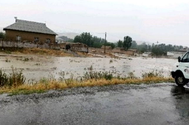 Zomin tumanida sel: oqibatlar bartaraf etilmoqda, jabrlanuvchilar yo‘q