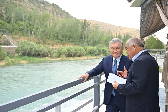 Hisorakda yana bir kichik GES qurildi