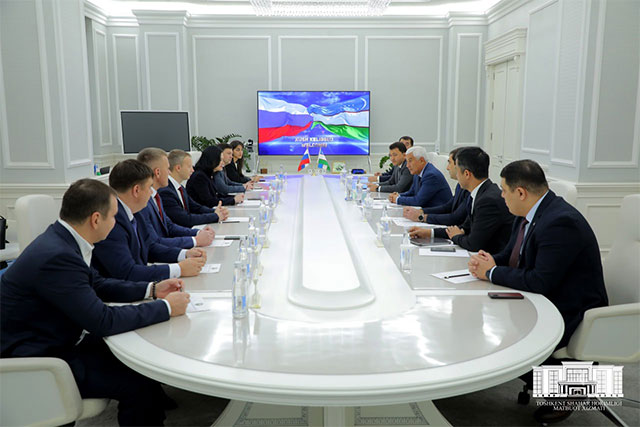 Toshkent va Kamchatka hamkorlikni kengaytirish istiqbollarini muhokama qildi