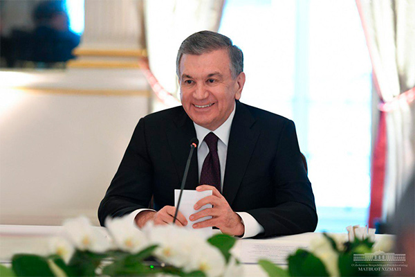 Shavkat Mirziyoyev meets with business representatives of Germany