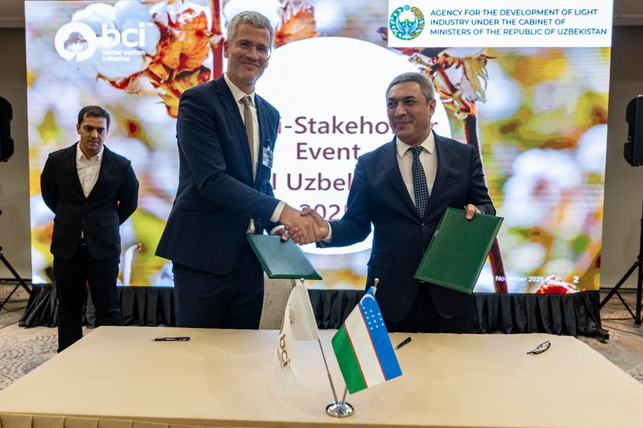 Better Cotton Initiative and Uzbek Agency Launch Fund to Cover Cotton Certification Costs
