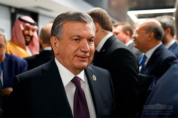 President of Uzbekistan participates in opening ceremony of FIFA World Cup