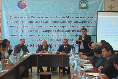 Use of primary party organizations in election process discussed in Bukhara