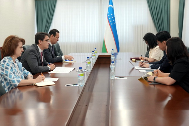 TIVda Koreya Respublikasi Elchisi bilan uchrashuv o‘tkazildi