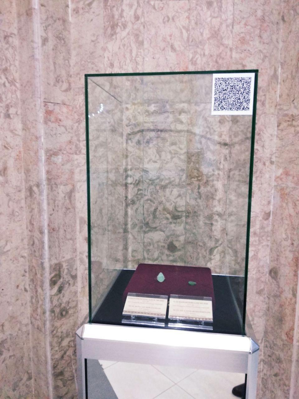 Темурийлар тарихи давлат музейидаги 150 дан ортиқ экспонатларнинг QR-кодлари яратилди