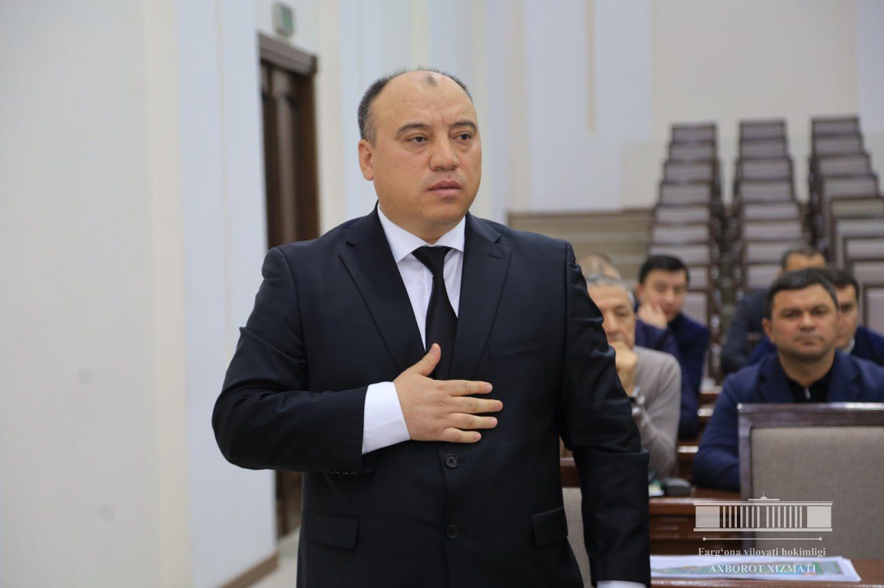 Hakimjon Dolimov Farg‘ona viloyati hokimining o‘rinbosari etib tayinlandi