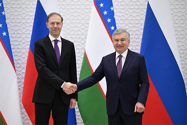 Президент Узбекистана обсудил с Мантуровым развитие проектов