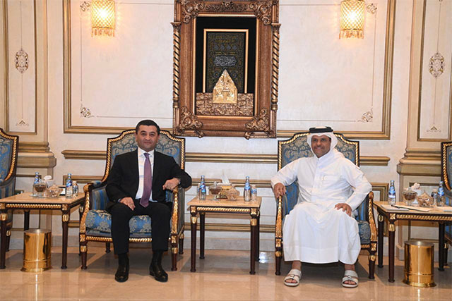 Baxtiyor Saidov Qatar Mudofaa vaziri bilan uchrashdi