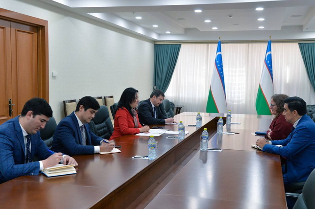 O‘zbekiston tashqi ishlar vaziri maslahatchisi BMTning O‘zbekistondagi doimiy muvofiqlashtiruvchisi bilan uchrashdi