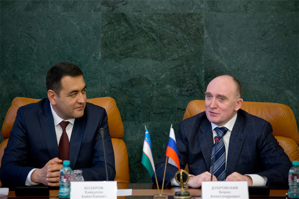 Подписан меморандум о сотрудничестве между Челябинской и Наманганской областями