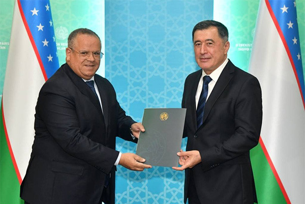 Vladimir Norov receives the newly appointed Ambassador of the Algeria
