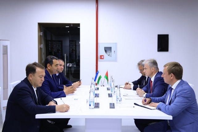 Ferghana Region, Belarus Expand Cooperation Talks Meeting