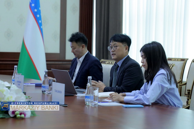 The Central Bank of Uzbekistan and Korea Deposit Insurance Corporation hold talks