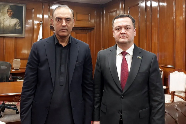 O'zbekiston elchisi Pokiston Davlat banki raisi bilan ikki tomonlama savdoni rag'batlantirish masalalarini muhokama qildi