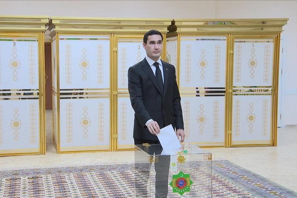 Serdar Berdimuhamedov elected as president of Turkmenistan