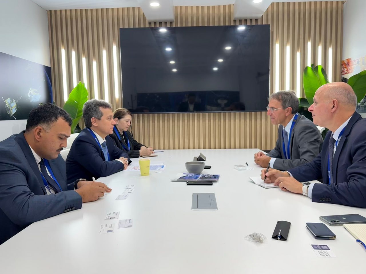 Uzbekistan Discusses Cooperation with Thales Alenia Space in the Field of Space Technologies