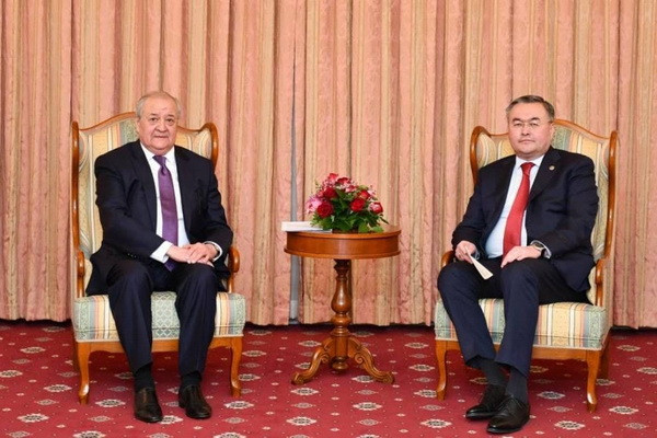 Abdulaziz Kamilov meets with the Minister of Foreign Affairs of the Republic of Kazakhstan