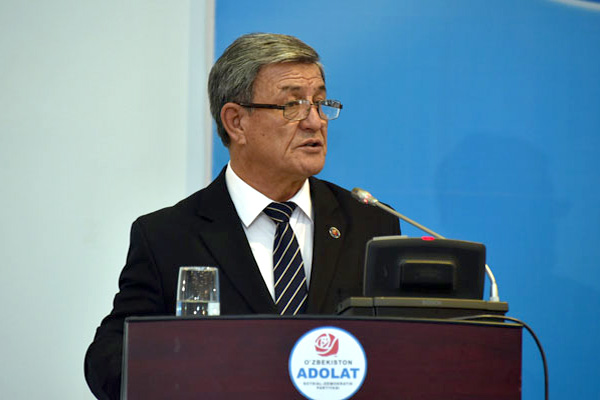 “Адолат” социал-демократик партиясининг қурултойи бўлиб ўтди