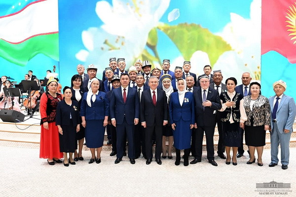 A reception was held in honor of the President of Kyrgyzstan