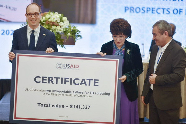 USAID hands over portable and artificial intelligence-driven X-rays to National TB Program