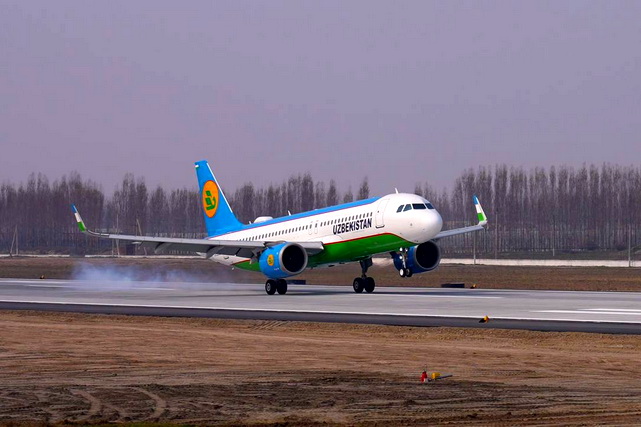 Uzbekistan Airways Farg‘onadan Urumchiga parvozlarni yӯlga qӯymoqda